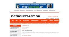 Desktop Screenshot of designstart.dk
