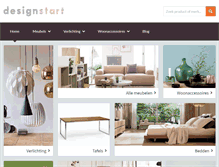 Tablet Screenshot of designstart.nl